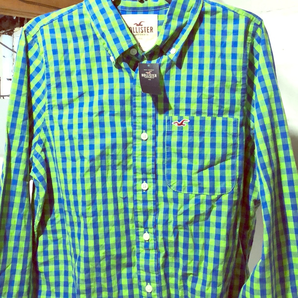 Hollister button down shirt